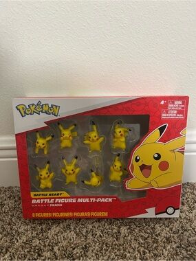Pokemon Pikachu Battle Figure Multi-Pack - Yellow
